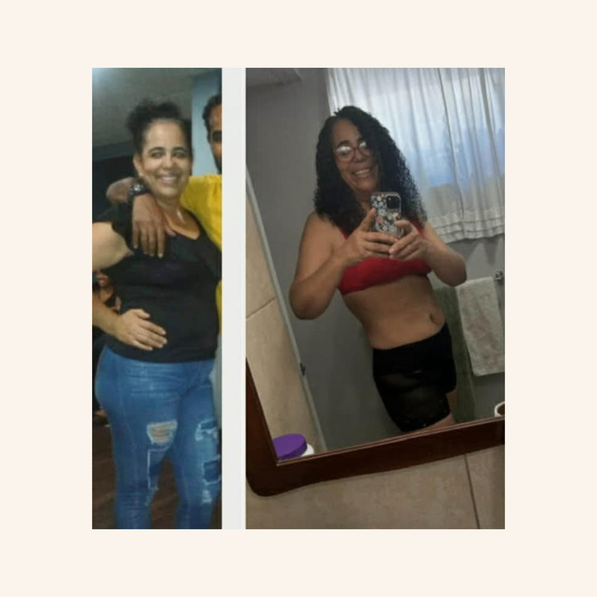 Depoimento 1 — antes e depois
